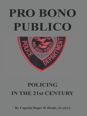 cover image of Pro Bono Publico